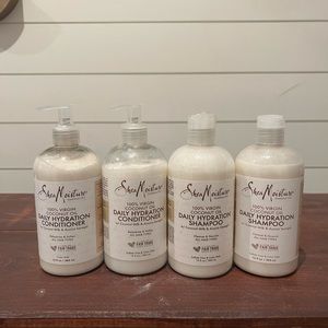 SHEA MOISTURE SHAMPOO AND CONDITIONER